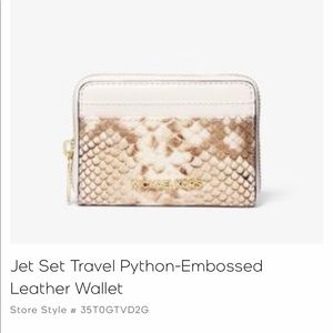 NWT Michael Kors travel wallet